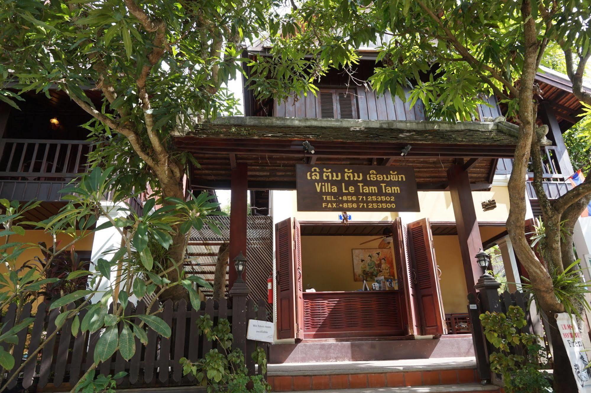 Villa Le Tam Tam Boutique Hotel Luang Prabang Exteriör bild